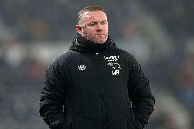 Derby boss Wayne Rooney said