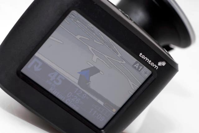 TomTom navigation system (Matthew MacPake/PA)
