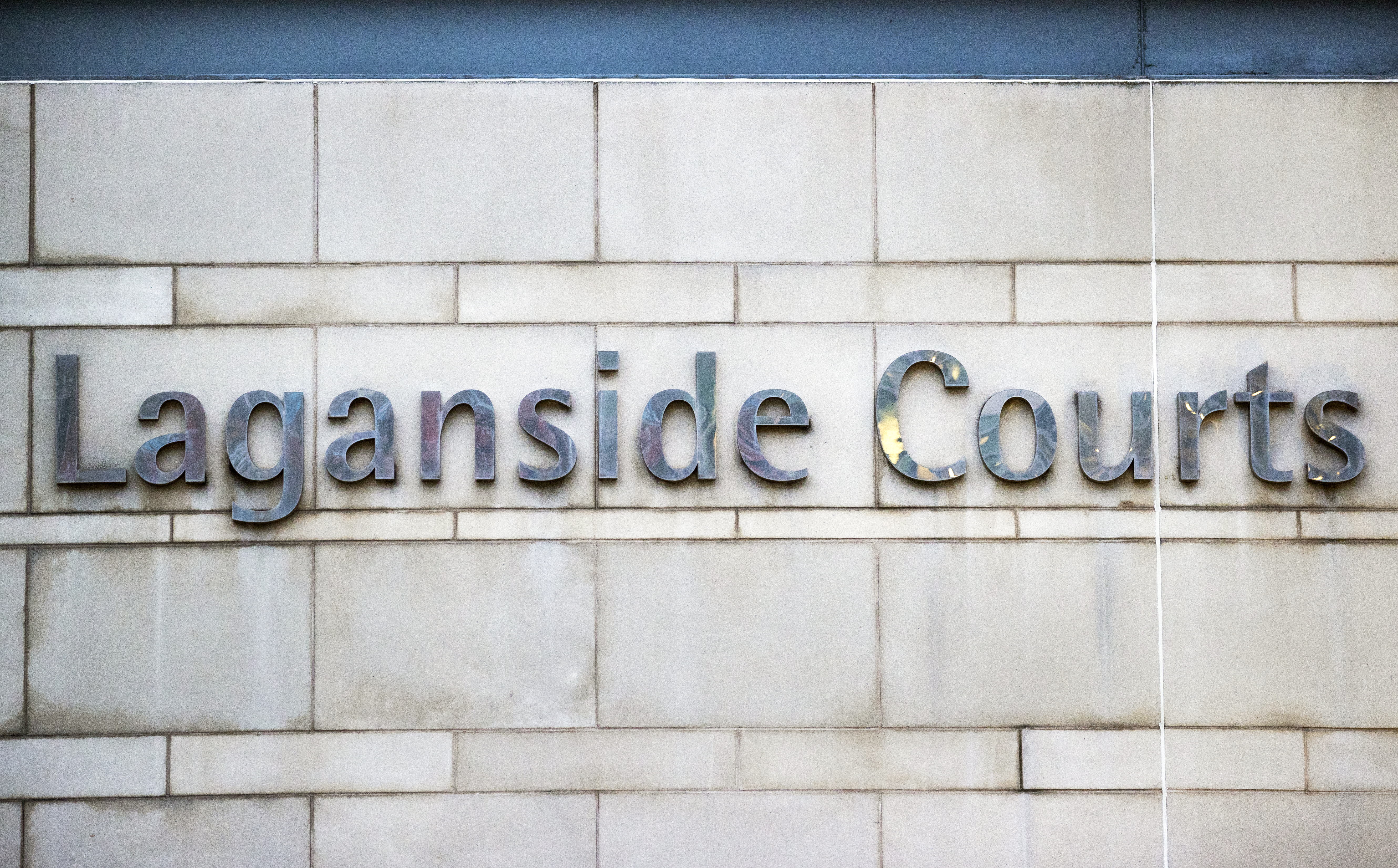 Laganside Courts sign