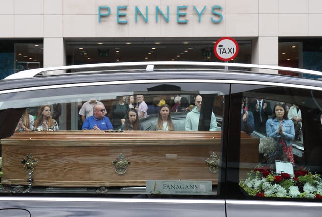 Arthur Ryan funeral