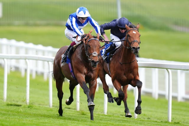Bellum Justum (left) was too good at Epsom
