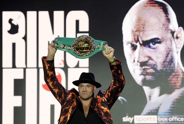 Tyson Fury v Oleksandr Usyk – Press Conference – Thursday May 16th