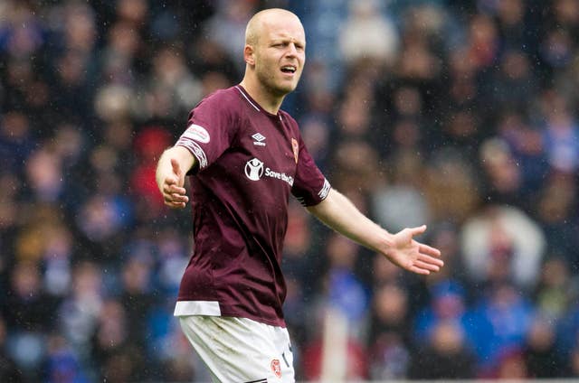 Steven Naismith joined Hearts on a permanent deal in the summer