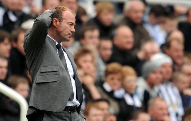 Former Newcastle striker Alan Shearer was given just eight games in which to drag the club out of relegation trouble