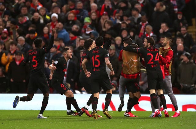 Liverpool v Atletico