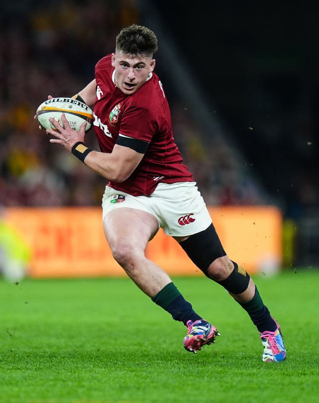 Dan Sheehan in action for thr British and Irish Lions