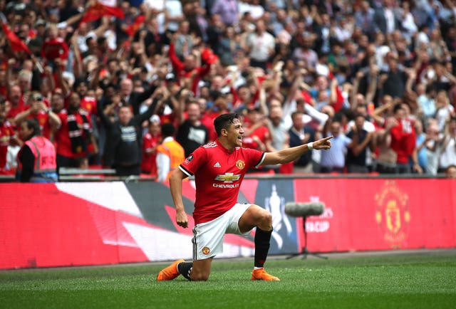 Sanchez levelled for United with a well-taken header