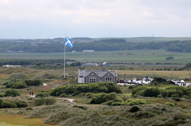 Donald Trump visit to Scotland