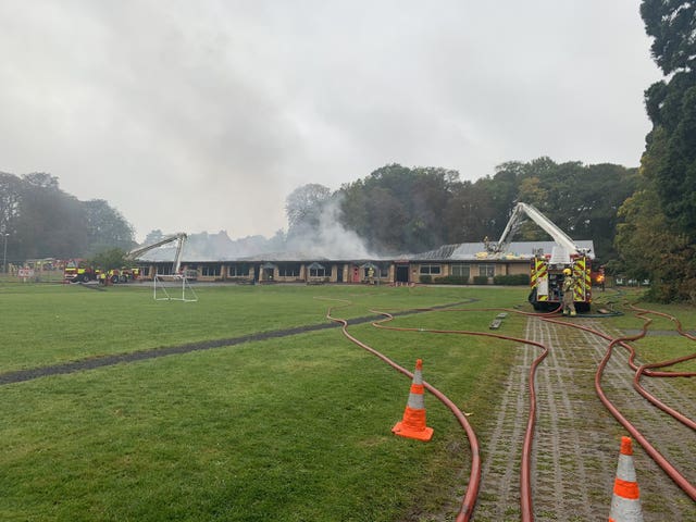 Derbyshire Police said there was currently no evidence to link the two fires