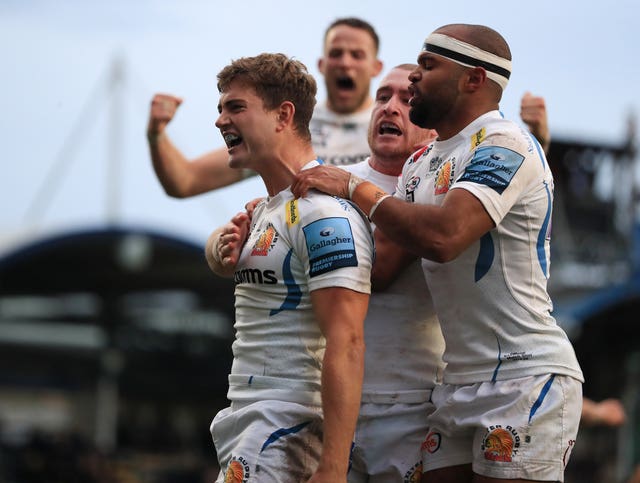 Exeter Chiefs are at the top of the Gallagher Premiership