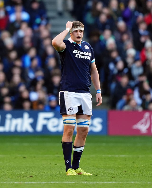 Scott Cummings has a fractured arm and could miss the entire Six Nations