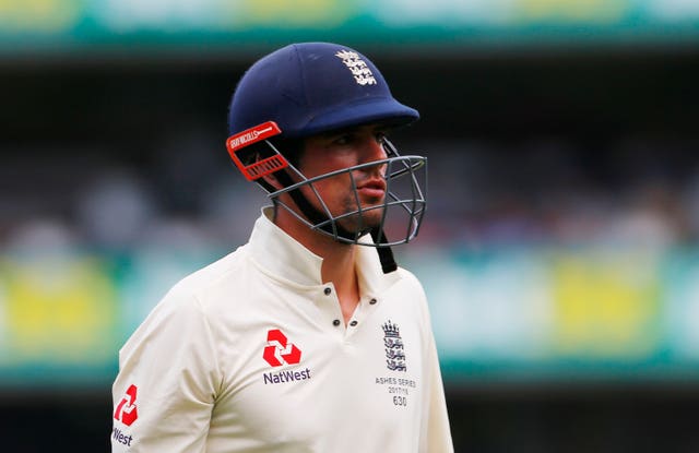 Alastair Cook had a disappointing winter for England