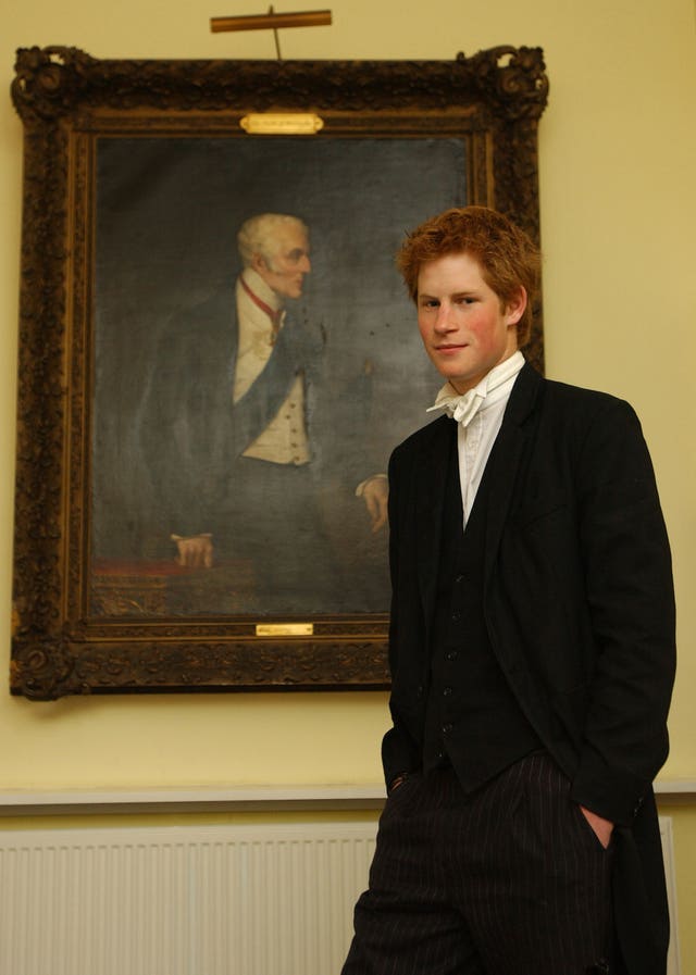 Prince Harry at Eton