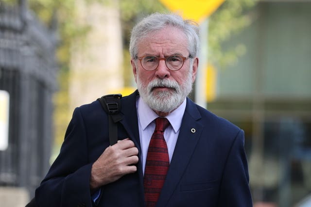 Gerry Adams legal action
