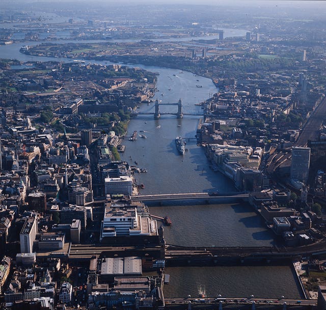 Aerial photograph made available online