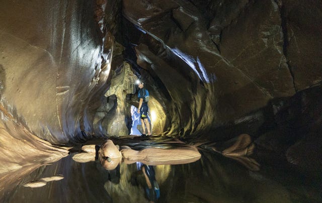 Arbroath sea caves
