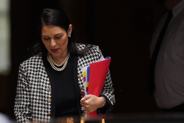 Home Secretary Priti Patel