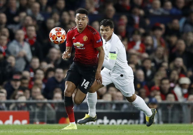 Jesse Lingard came off injured against PSG 