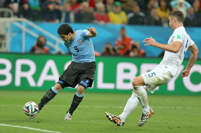 Suarez finished the game with a clinical second
