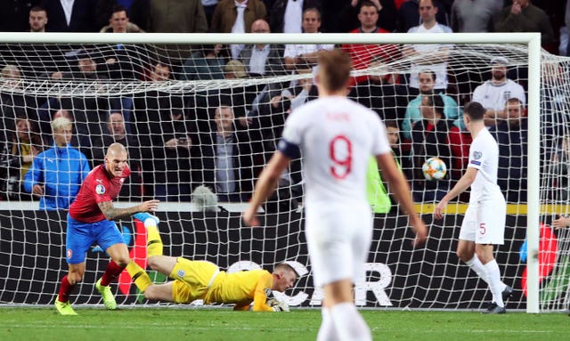 Zdenek Ondrasek stunned England with a late goal in Prague