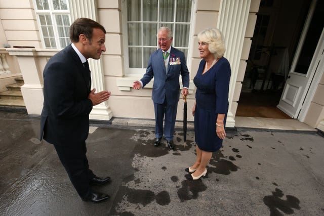 Emmanuel Macron visit to the UK