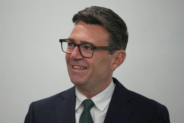 Prime Minister Andy Burnham during a meeting with First Minister of Wales, Rhun ap Iorwerth at the Cabinet Office in Atlantic Square, Glasgow