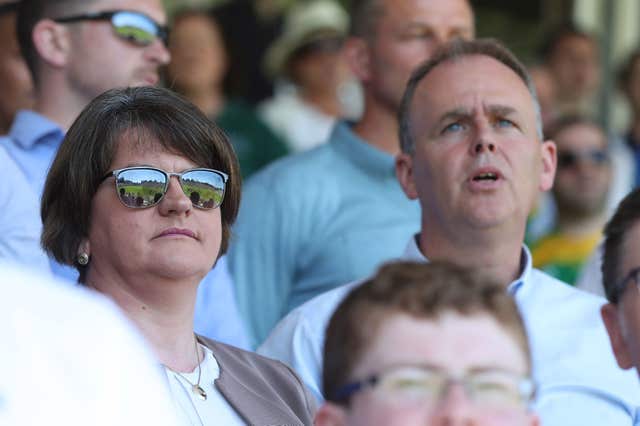 Arlene Foster at the Ulster Final