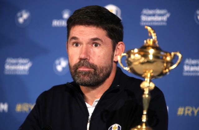Padraig Harrington does not feel a decision needs to be made at this stage 
