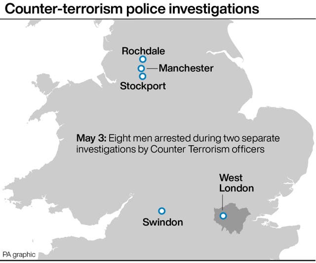Counter-terrorism police investigations