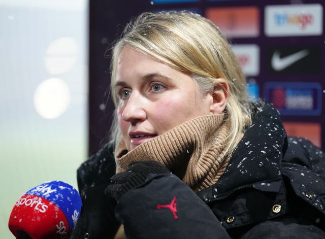 Chelsea manager Emma Hayes is one of only four female head coaches in the WSL