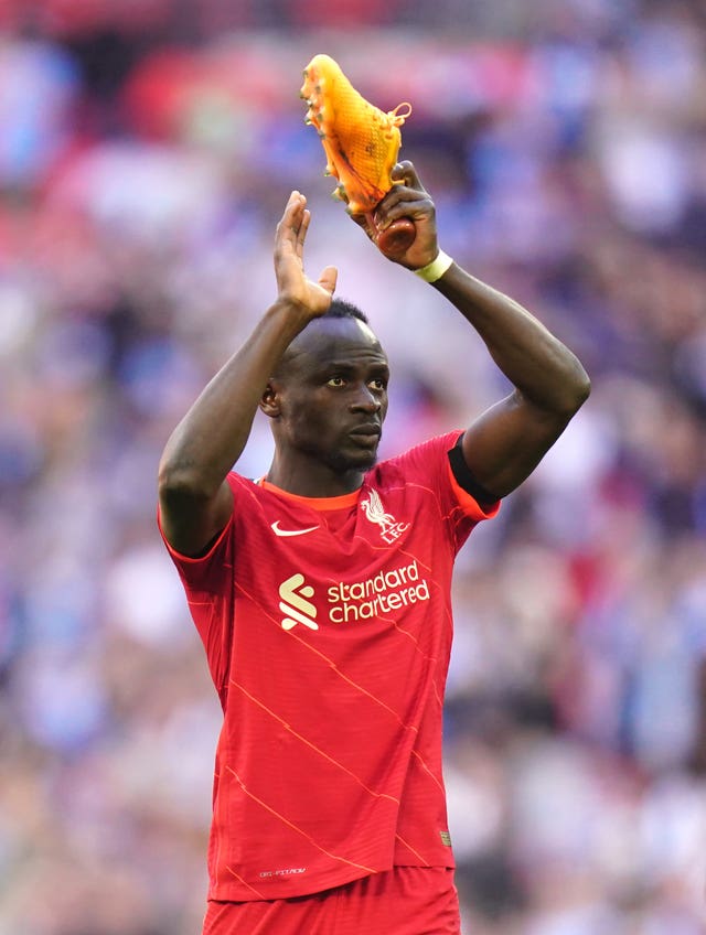 Liverpool striker Sadio Mane
