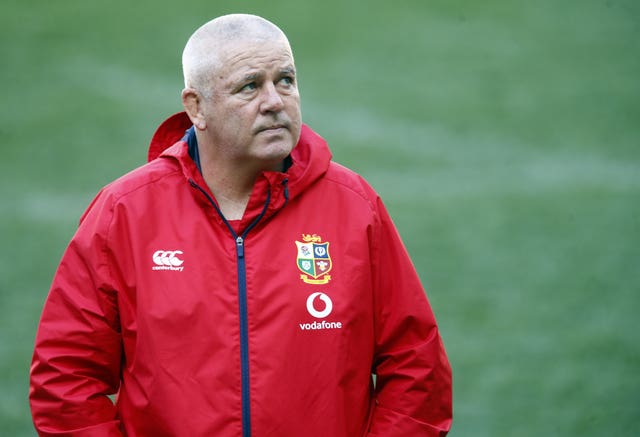 Warren Gatland's Lions future is up in the air