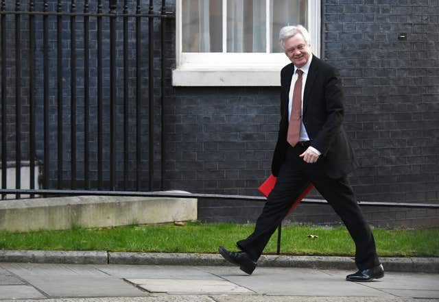 David Davis has always presented a positive view of Brexit (Victoria Jones/PA)