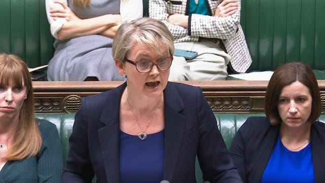 Yvette Cooper makes a statement in the House of Commons on grooming gangs