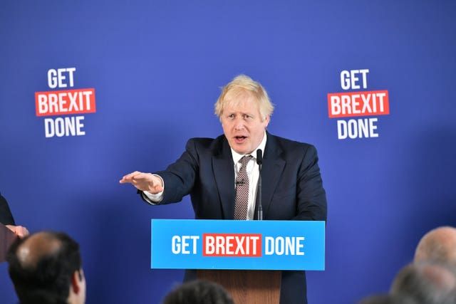 Prime Minister Boris Johnson