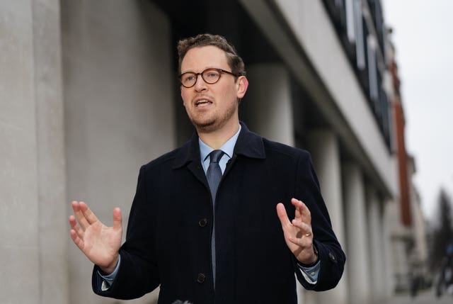 Chief Secretary to the Treasury Darren Jones