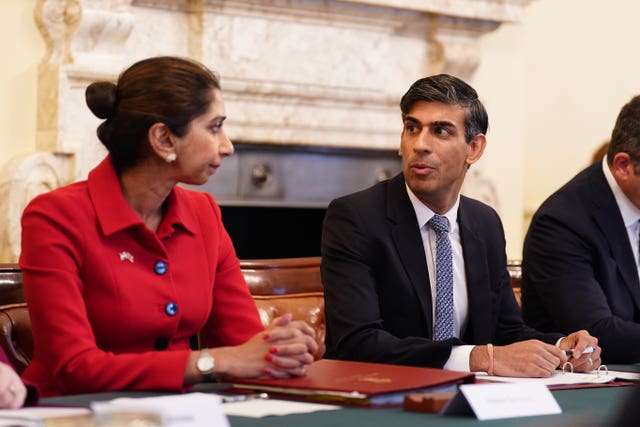 Rishi Sunak Suella Braverman