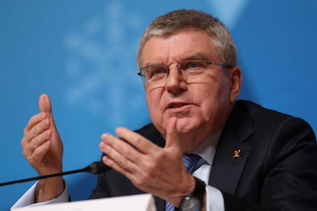 IOC president Thomas Bach says athletes will be asked for their thoughts.