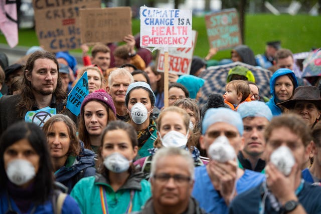 Extinction Rebellion protesters