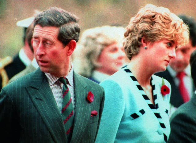 Charles and Diana