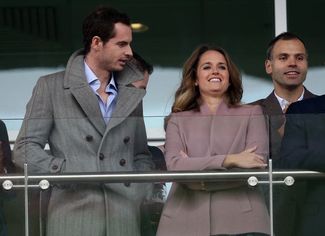 Andy Murray and wife Kim