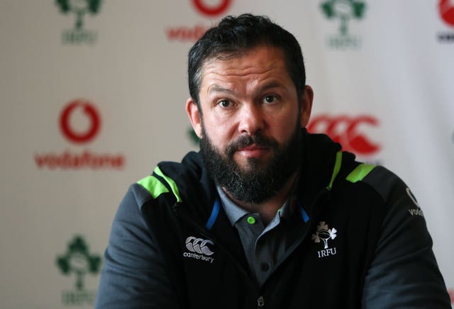 Andy Farrell has taken over as Ireland head coach