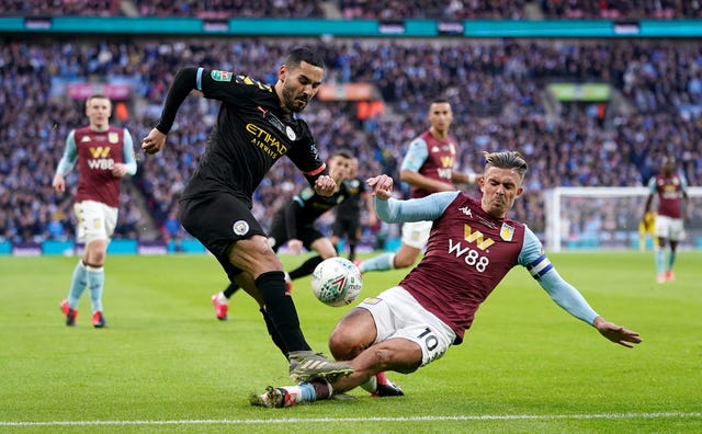 Jack Grealish challenges Ilkay Gundogan