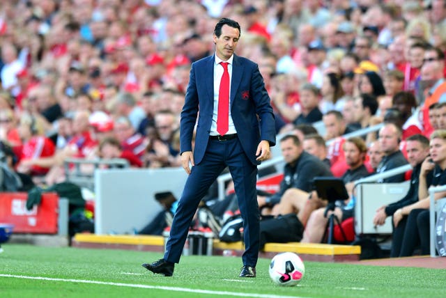 Unai Emery believed his side could have won the match