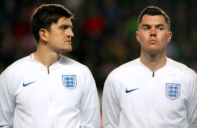 Michael Keane, right, could miss out 