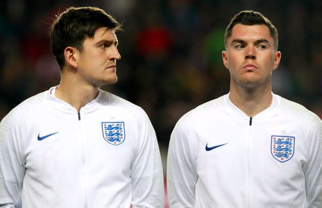 Michael Keane, right, could miss out
