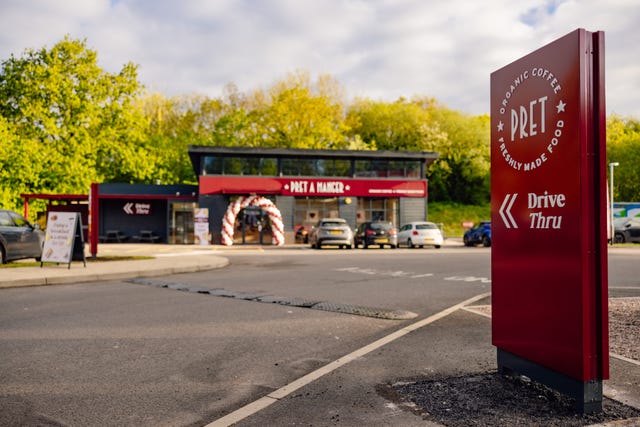 Pret A Manger drive-thru