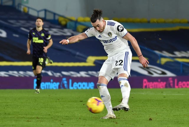 Jack Harrison was on the score-sheet as Leeds returned to winning ways against Newcastle (Rui Vieira/PA)