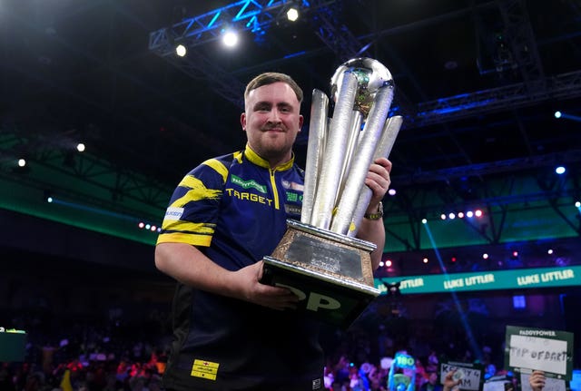 Luke Littler is already a two-time World Darts Championship winner