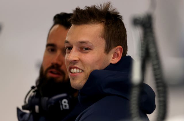 Daniil Kvyat remains with the rebranded AlphaTauri'